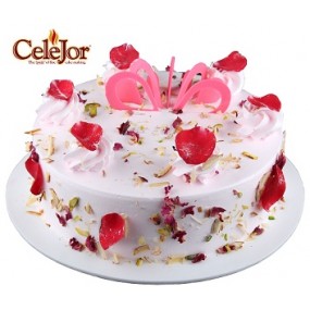 Rose Falooda Cake